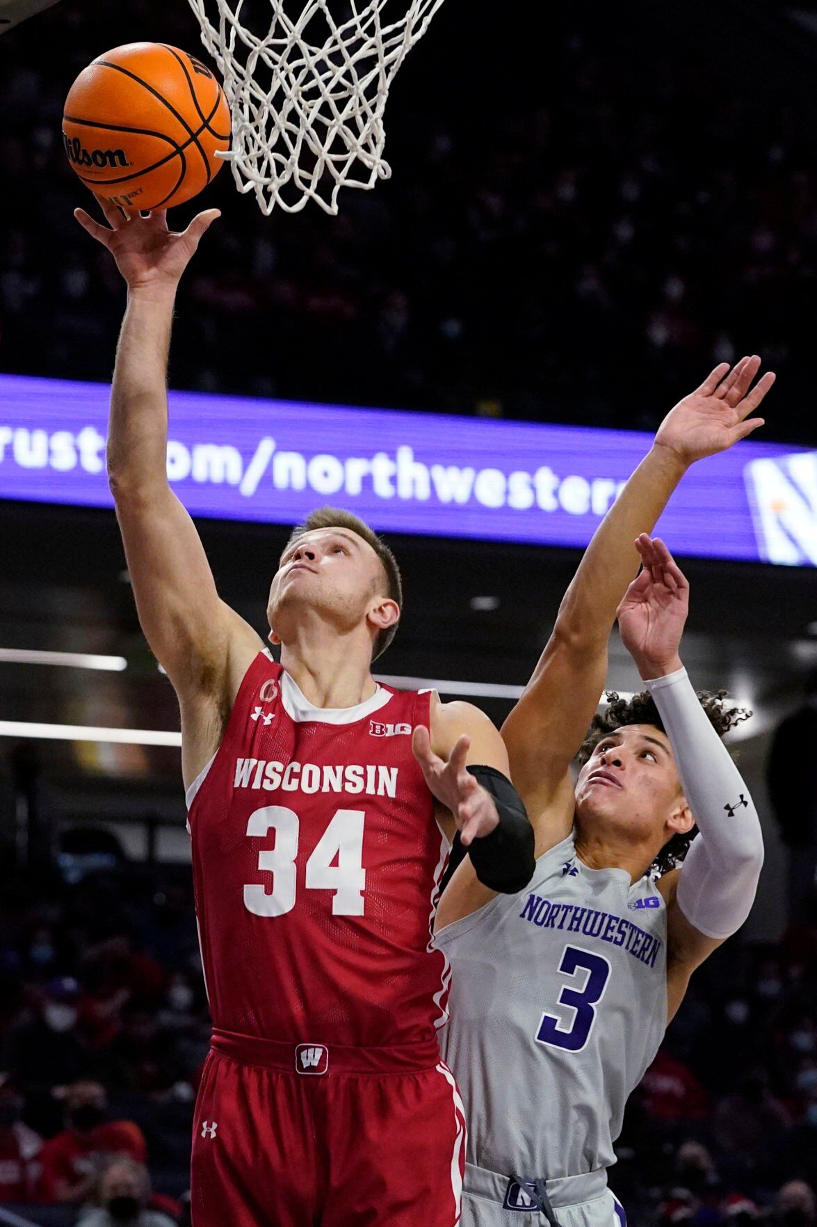 Wisconsin Northwestern Basketball